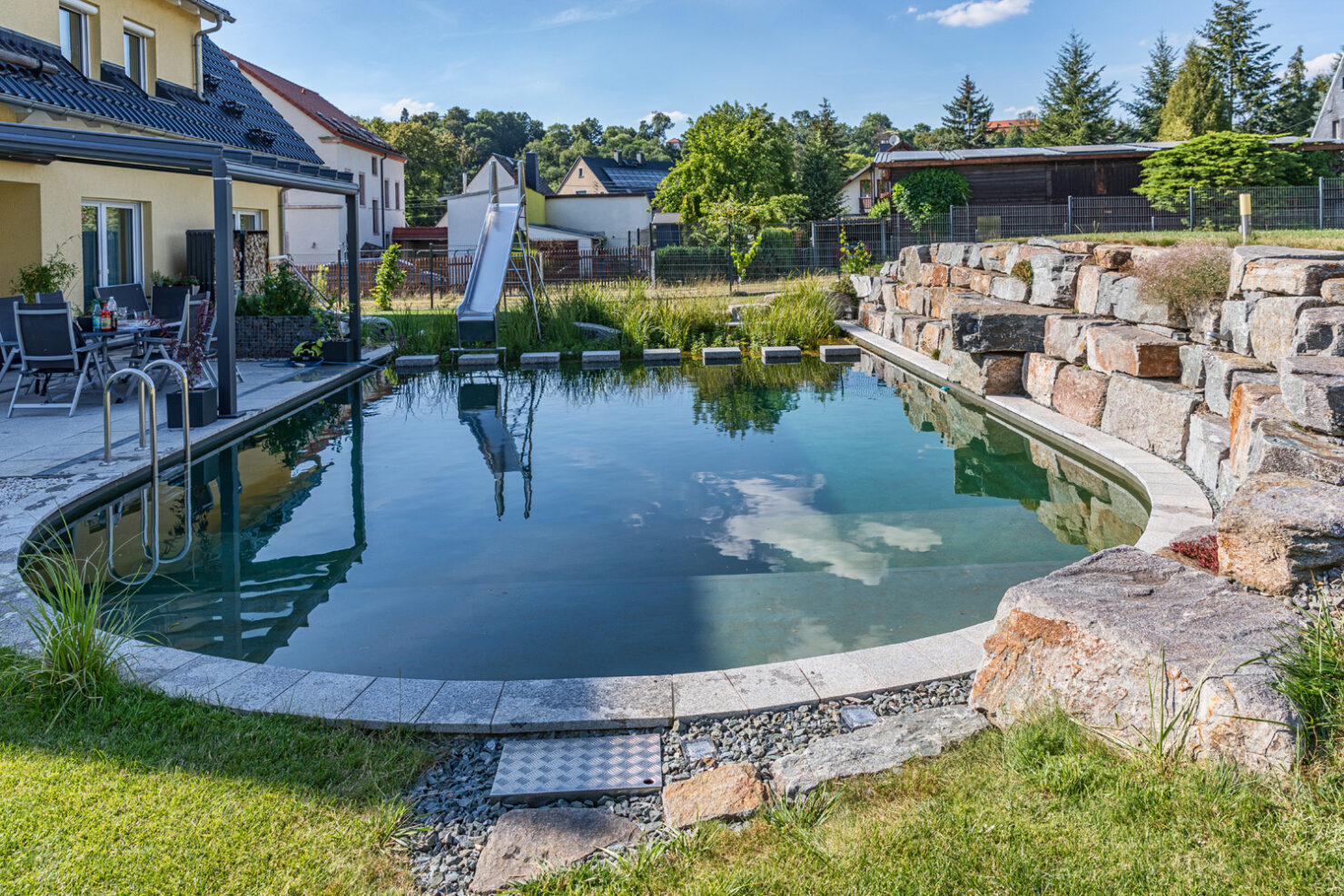Teich- & Naturpoolbau – Projektbild