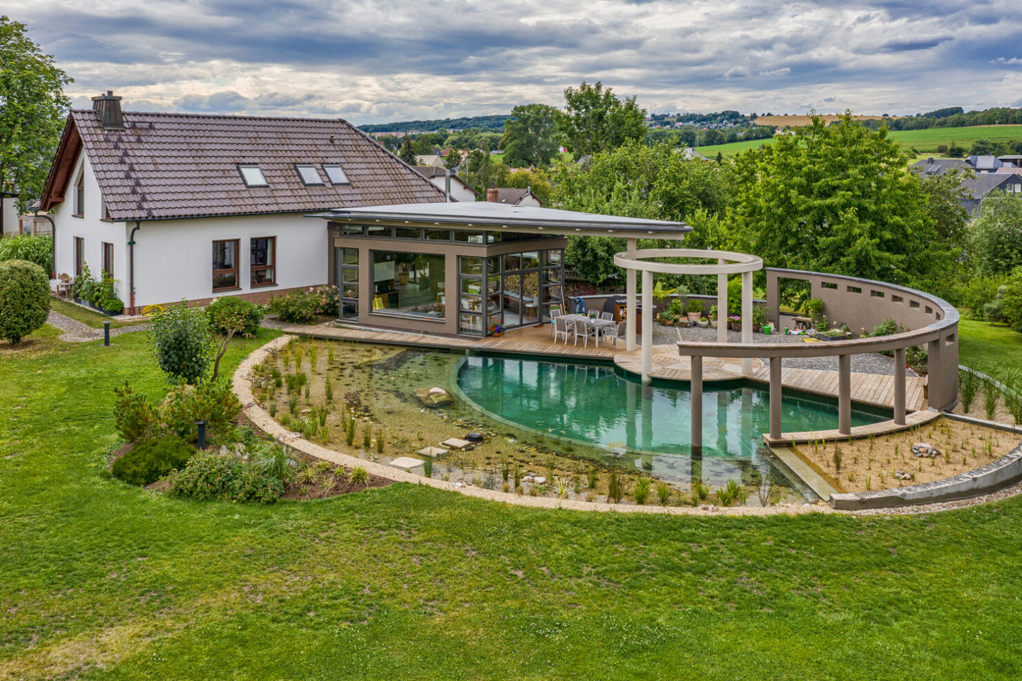 Teich- & Naturpoolbau – Projektbild